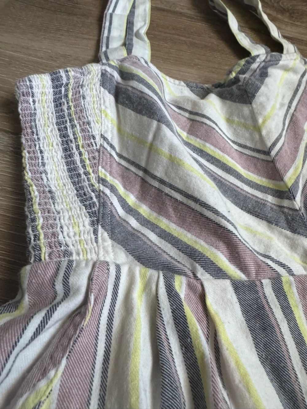 Women’s Volcom Striped Sleeveless Romper size 8 medium - Picture 3 of 7